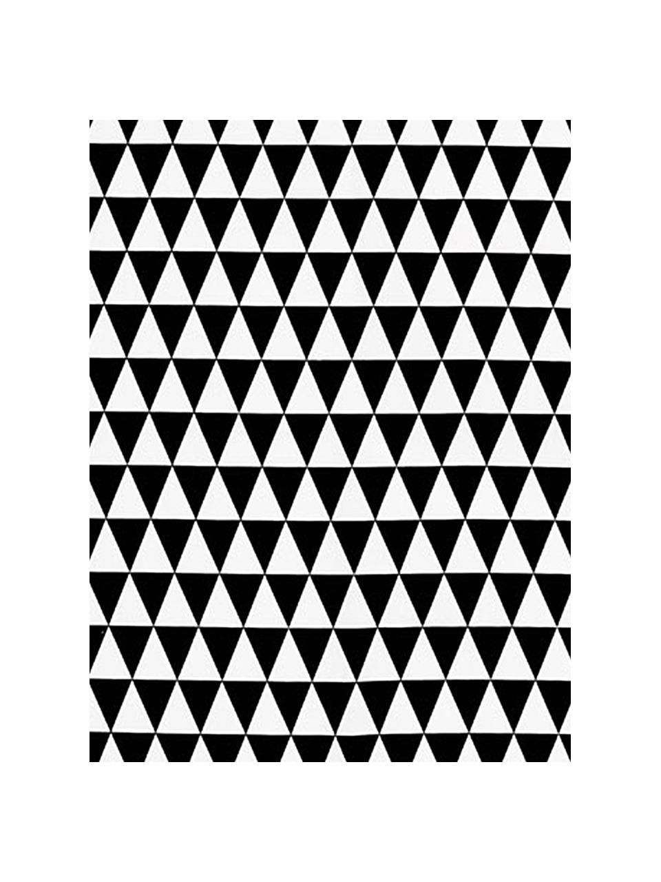 Sponsdoek rol Dreieck, 70% Cellulose, 30% katoen, Wit, zwart, B 24 x L 25 cm
