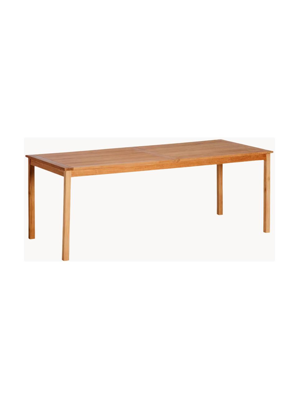 Záhradný jedálenský stôl Oxford, 210 x 90 cm, Tíkové drevo, Tíkové drevo, Š 210 x H 90 cm