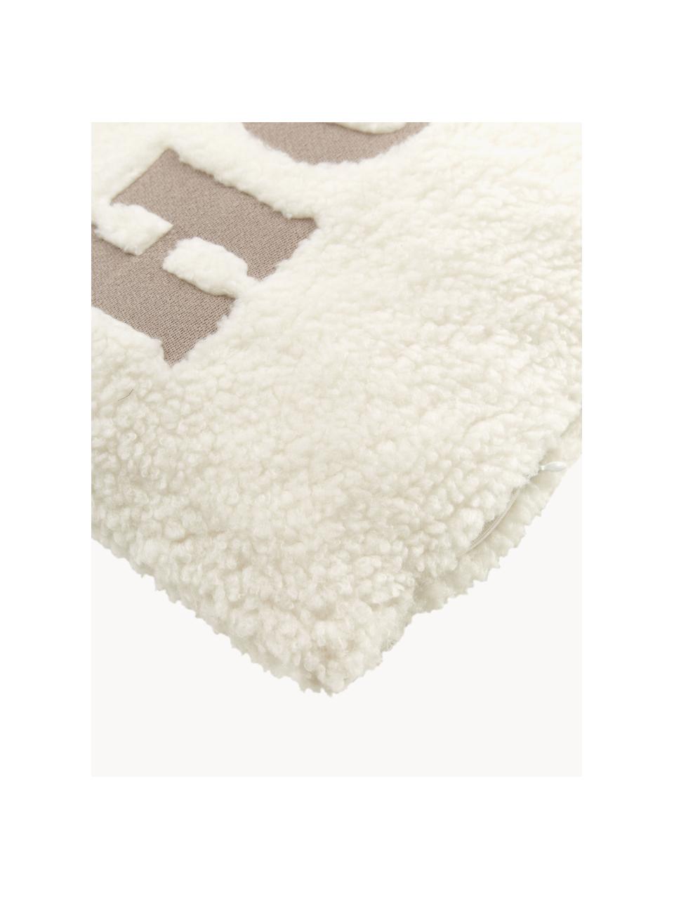 Housse de coussin 30x50 rectangulaire peluche Home, 100 % polyester (tissu peluche)

Le matériau est certifié STANDARD 100 OEKO-TEX®, SH025 134875, Blanc crème, beige, larg. 30 x long. 50 cm