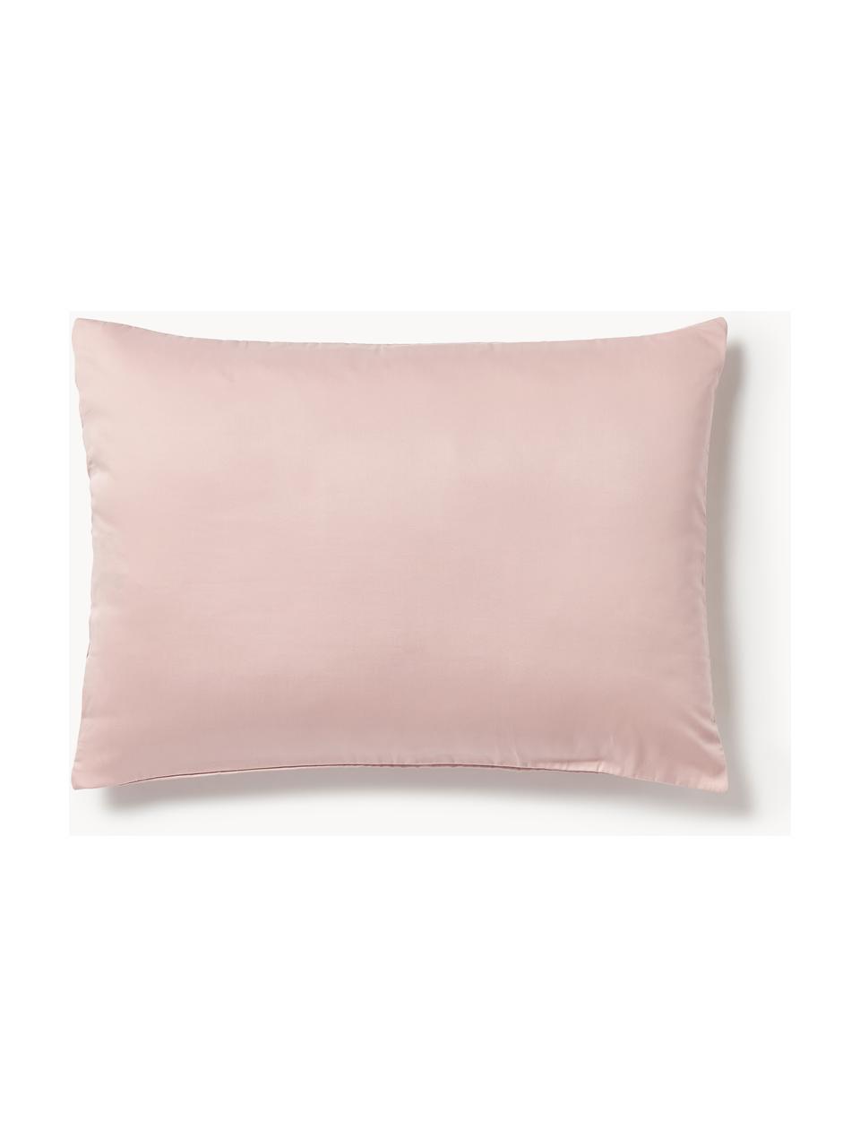 Funda de almohada de satén Comfort, Rosa oscuro, An 45 x L 110 cm