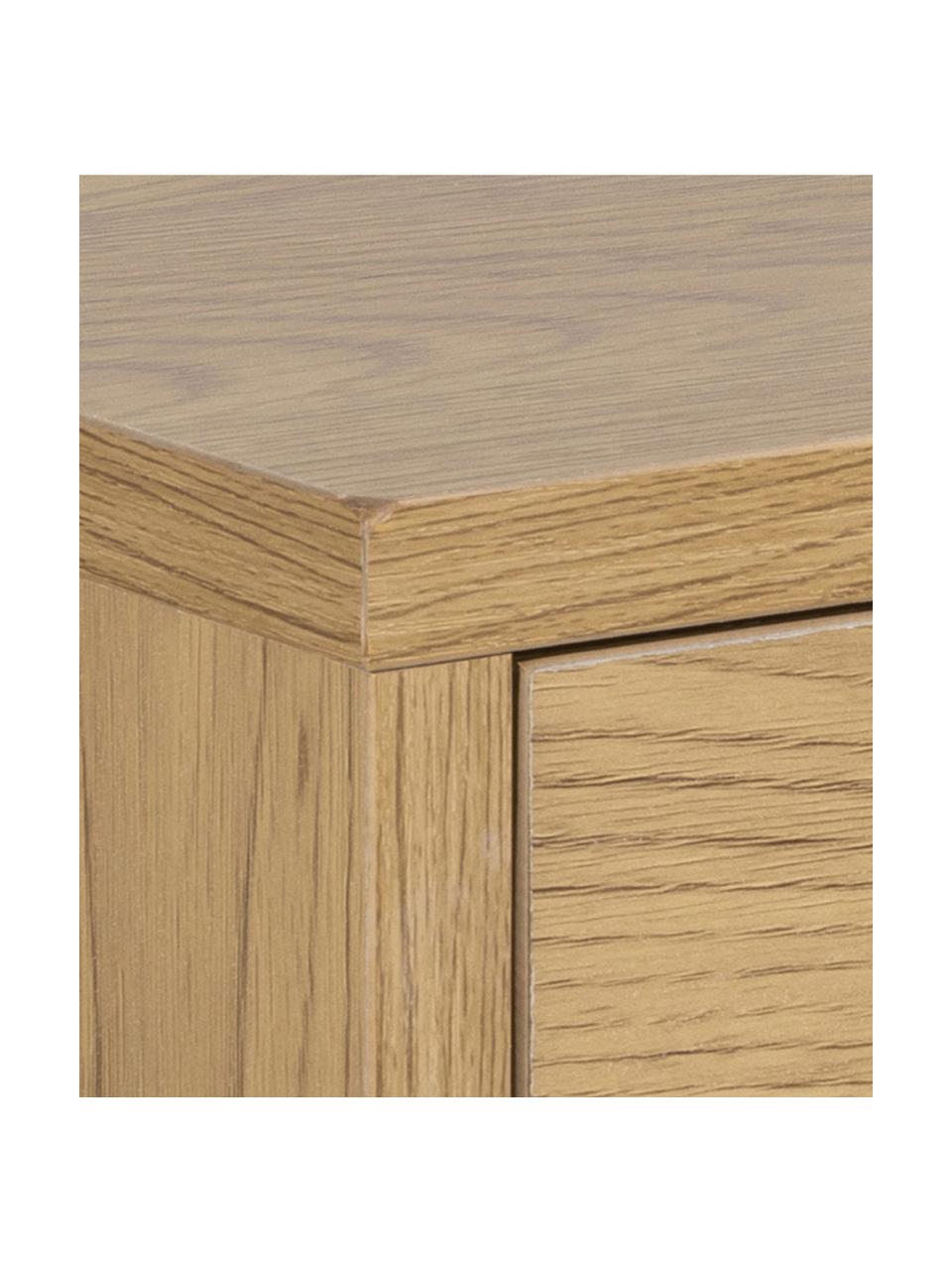 Wand-Nachttisch Cholet mit Schublade, Mitteldichte Holzfaserplatte (MDF), Holz, B 50 x H 24 cm