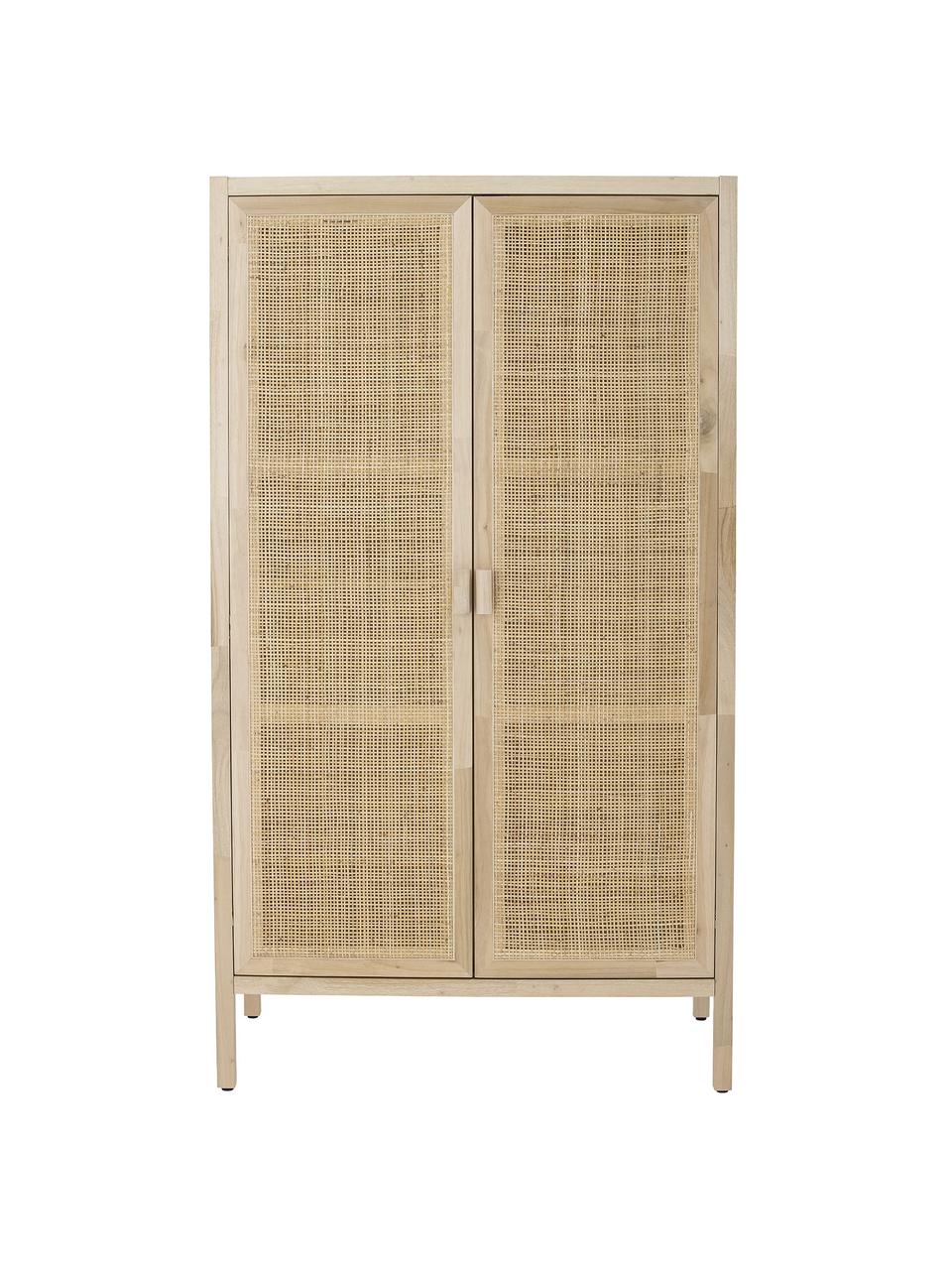 Armario pequeño Marrika, Estructura: madera de Gmelina, Madera de Gmelina, An 85 x Al 150 cm