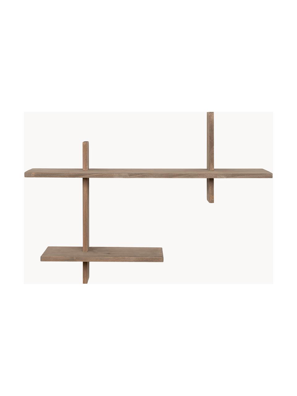 Półka ścienna z drewna sosnowego Ovada, Drewno sosnowe, Drewno sosnowe, S 60 x W 44 cm