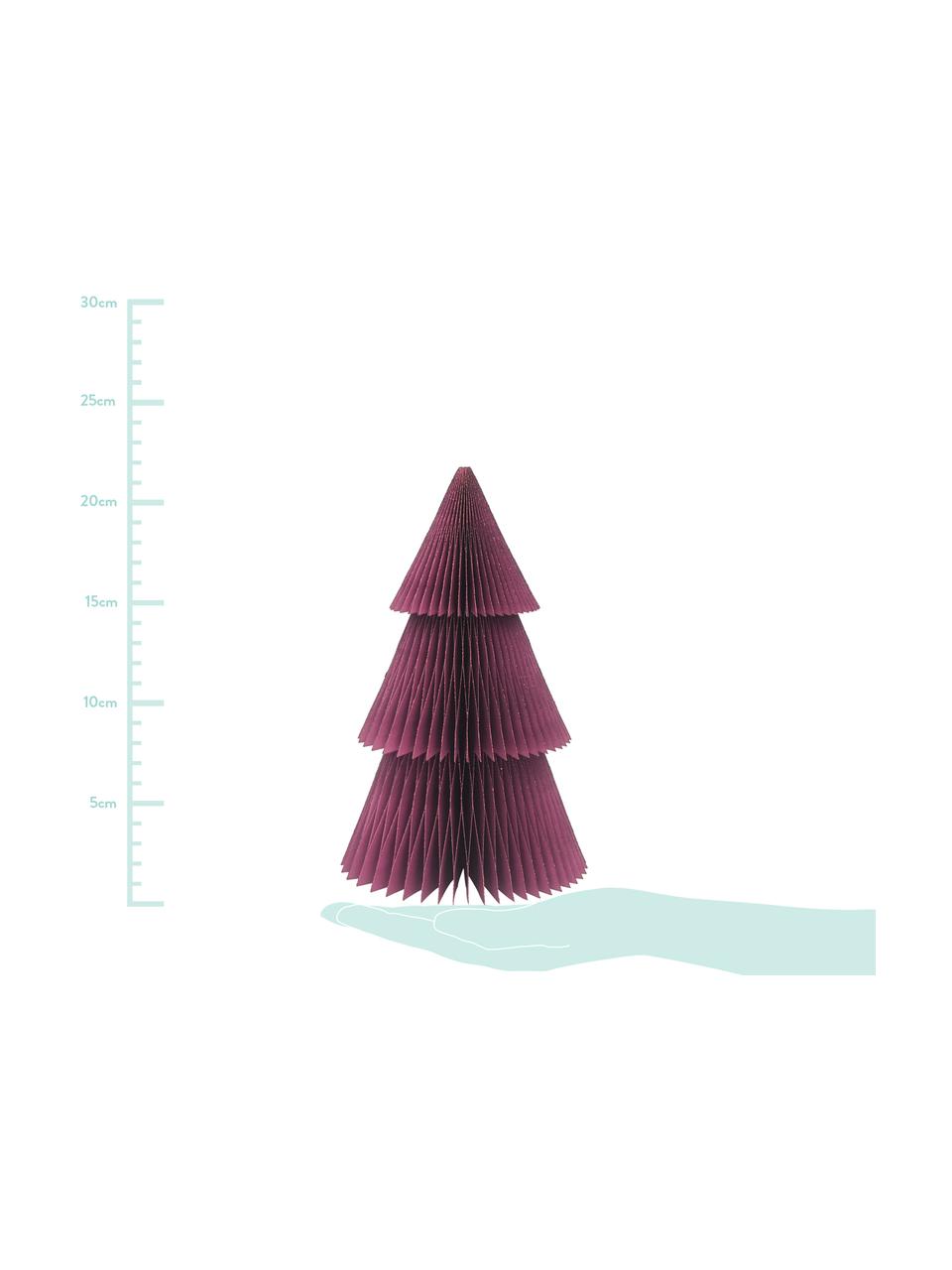 Accessoire décoratif sapin XL Daealla, Pourpre