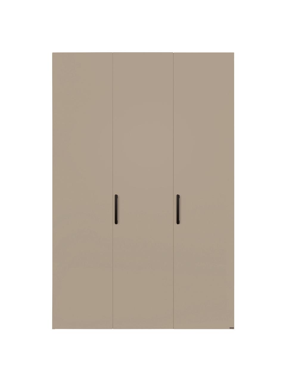 Drehtürenschrank Madison 3-türig, inkl. Montageservice, Korpus: Holzwerkstoffplatten, lac, Sandfarben, Ohne Spiegeltür, B 152 cm x H 230 cm