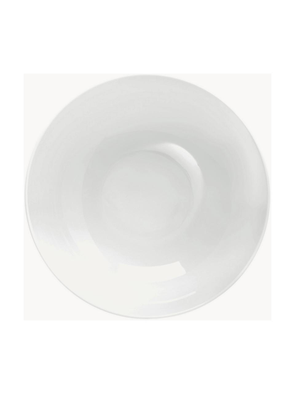Service à salade en porcelaine Puro, Porcelaine, Blanc, Ø 25 x haut. 10 cm