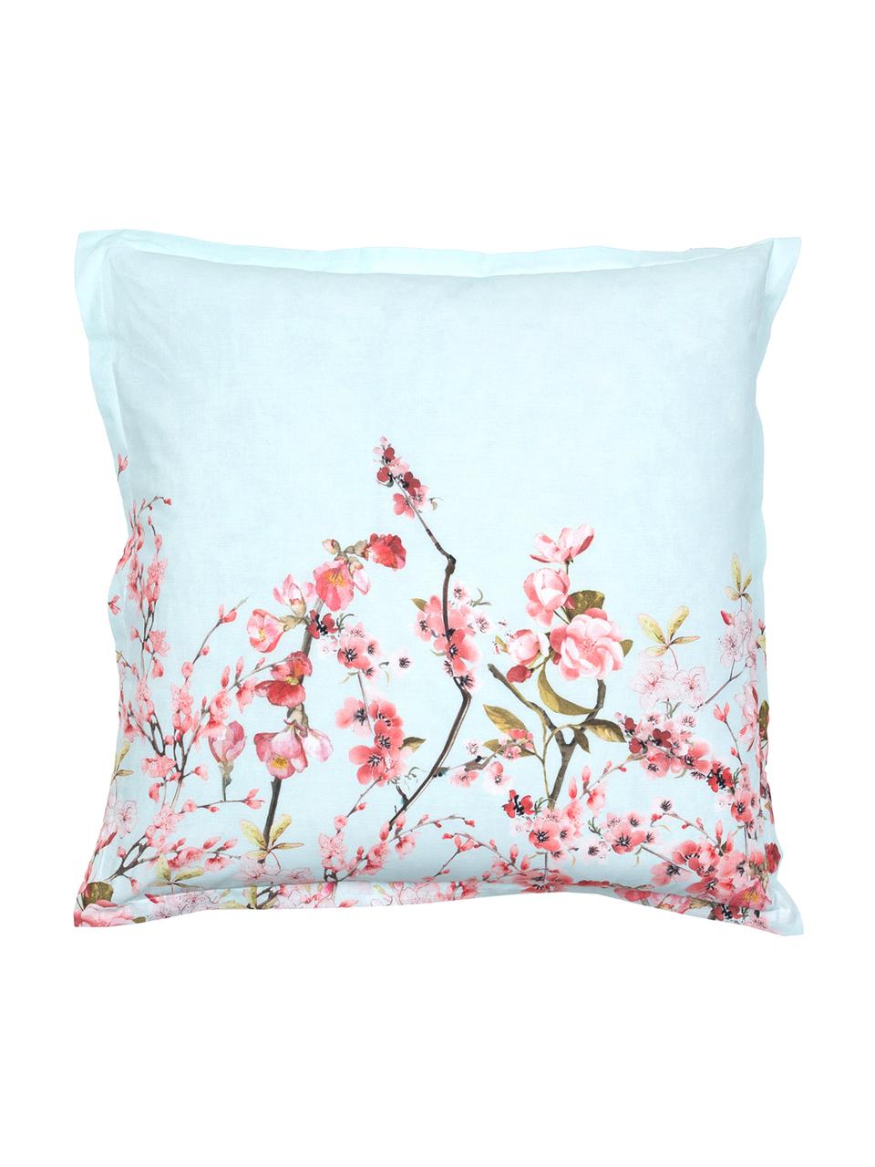 Taie d'oreiller 60x60 coton Chinoiserie, 2 pièces