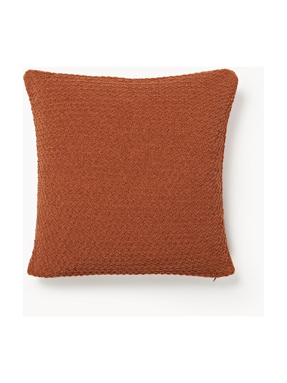 Housse de coussin 60x60 en chenille Everly, 100 % polyester (recyclé), certifié GRS

Le matériau est certifié selon STANDARD 100 by OEKO-TEX®, 11.HIN.00050, Terracotta, larg. 50 x long. 50 cm