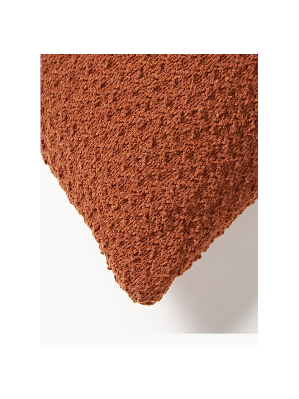 Housse de coussin 60x60 en chenille Everly, 100 % polyester (recyclé), certifié GRS

Le matériau est certifié selon STANDARD 100 by OEKO-TEX®, 11.HIN.00050, Terracotta, larg. 50 x long. 50 cm