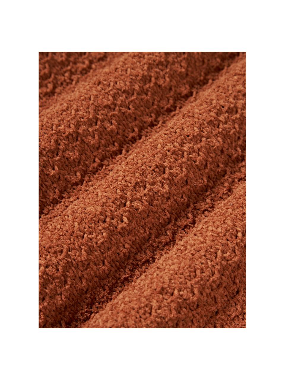 Housse de coussin 60x60 en chenille Everly, 100 % polyester (recyclé), certifié GRS

Le matériau est certifié selon STANDARD 100 by OEKO-TEX®, 11.HIN.00050, Terracotta, larg. 50 x long. 50 cm