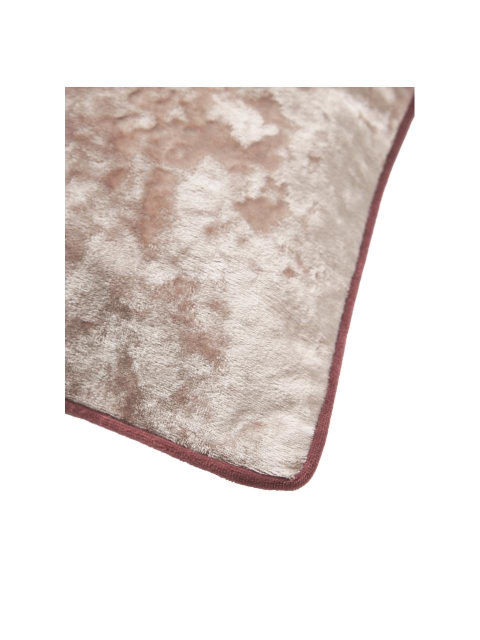 Samt-Kissenhülle Enid in Altrosa mit Kederumrandung, Samt (100 % Polyester)
Öko-Tex Standard 100, Klasse 1, Beige, Rosa, B 45 x L 45 cm