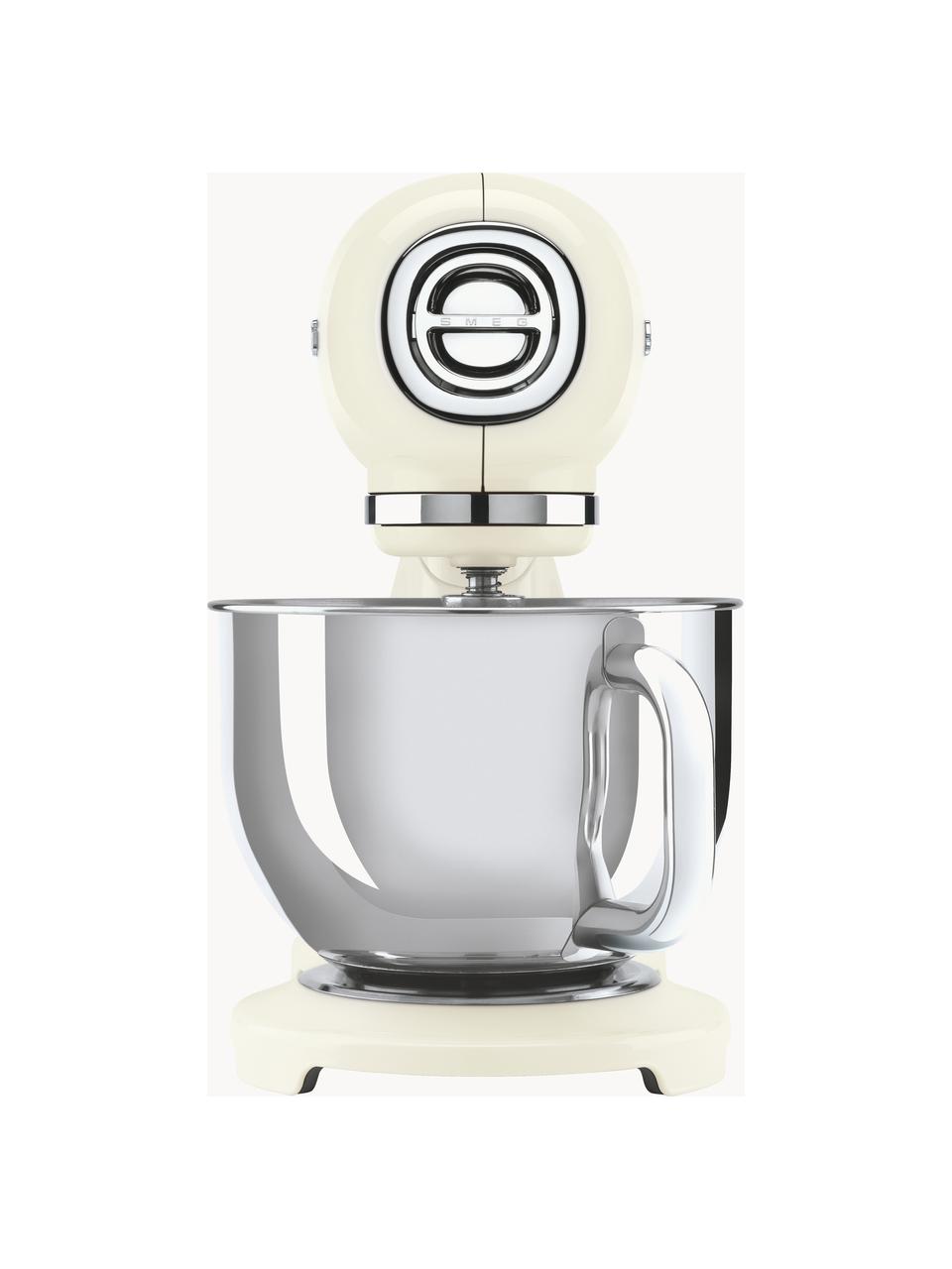 Robot de cuisine 50's Style, Blanc crème, haute brillance, larg. 40 x haut. 38 cm