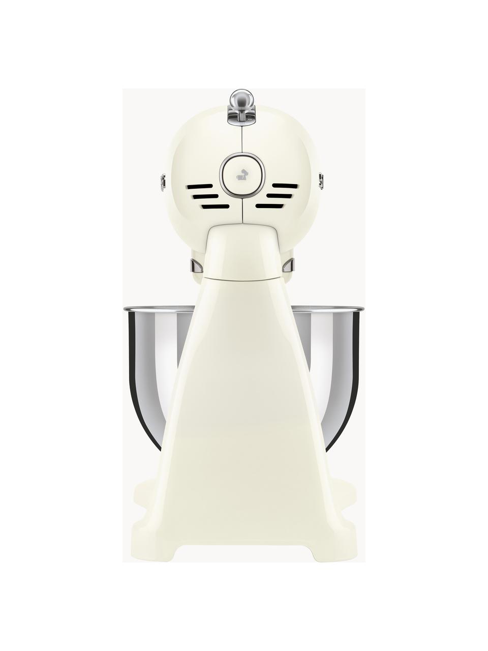 Robot kuchenny 50's Style, Kremowobiały, błyszczący, S 40 x W 38 cm