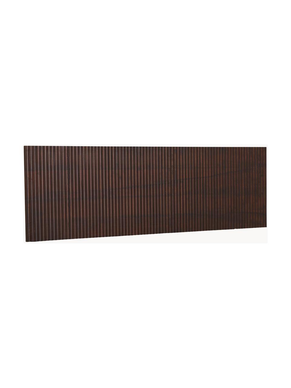 Cabecero de madera de mango Betty, Madera de mango, Madera de mango pintado en marrón, An 183 x Al 60 cm