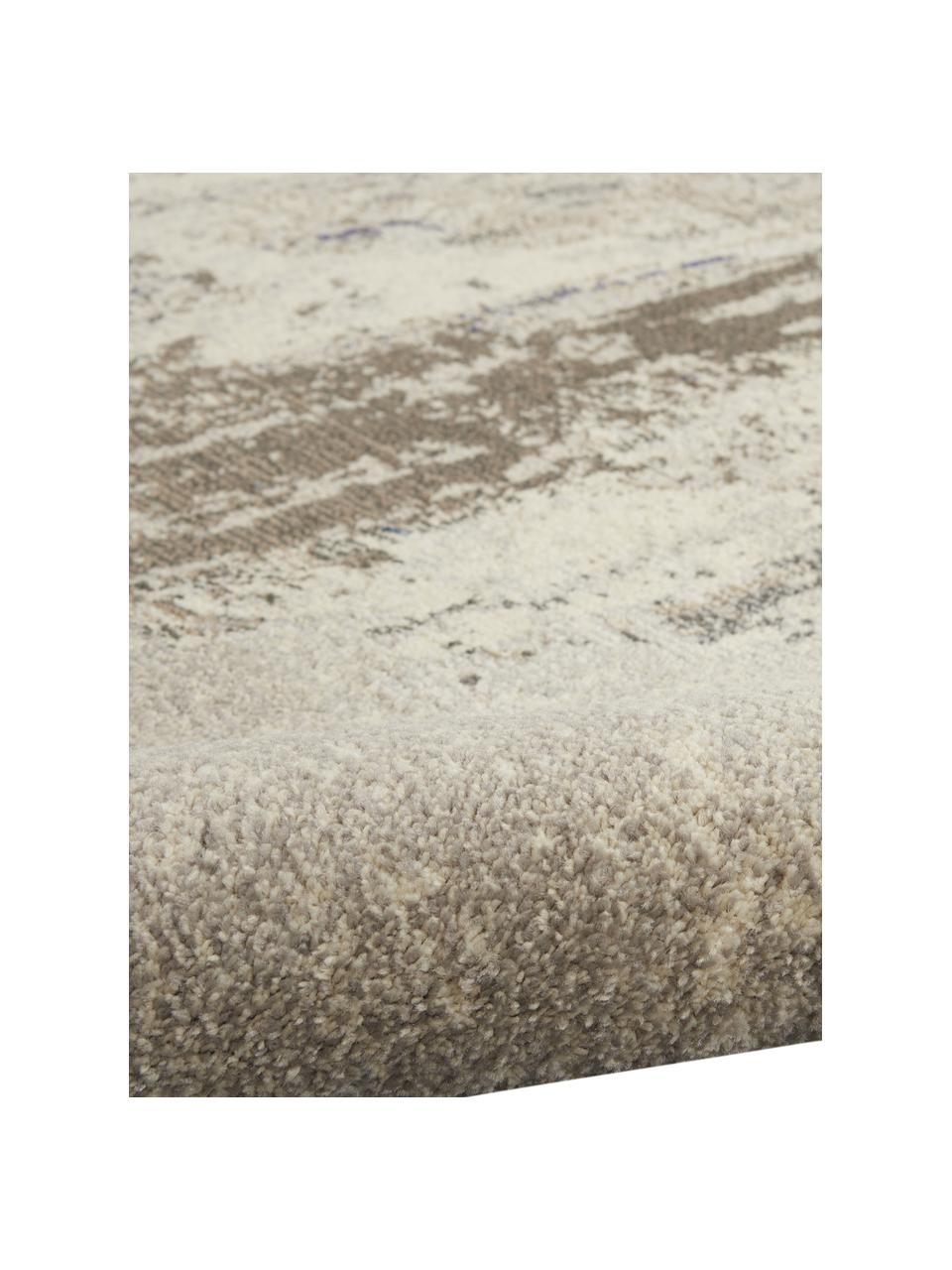 Tapis rond design beige Celestial, Tons beiges