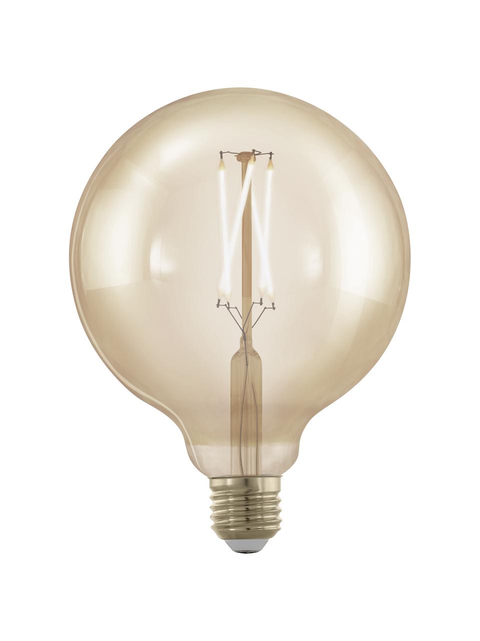Žárovka LED XL s teplým světlem Cross (E27 / 4 W), 5 ks, Transparentní, jantarová