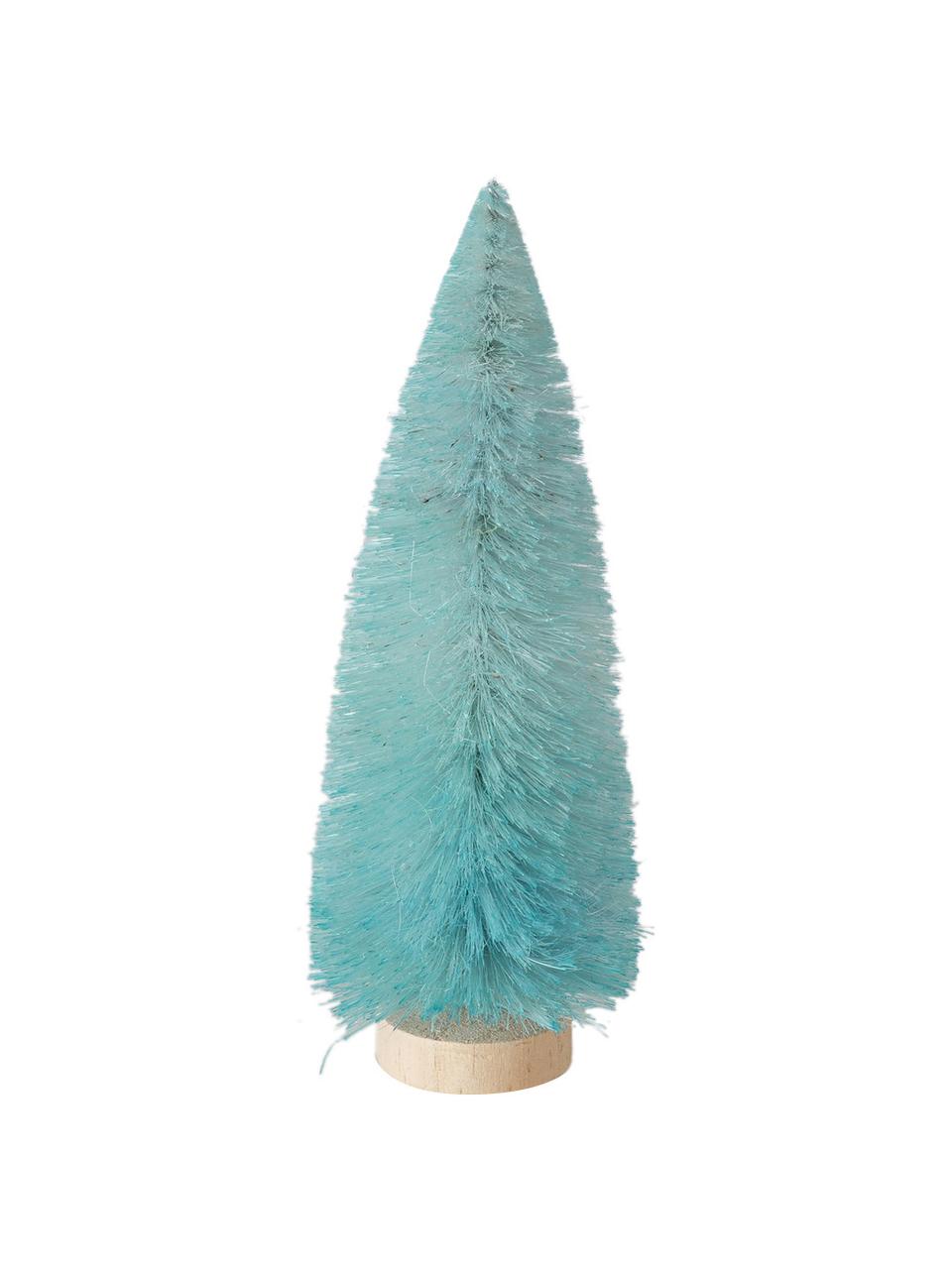 Piezas decorativas abetos Tarvo, 5 uds., Rosa, azul, verde, naranja, Ø 8 x Al 22 cm