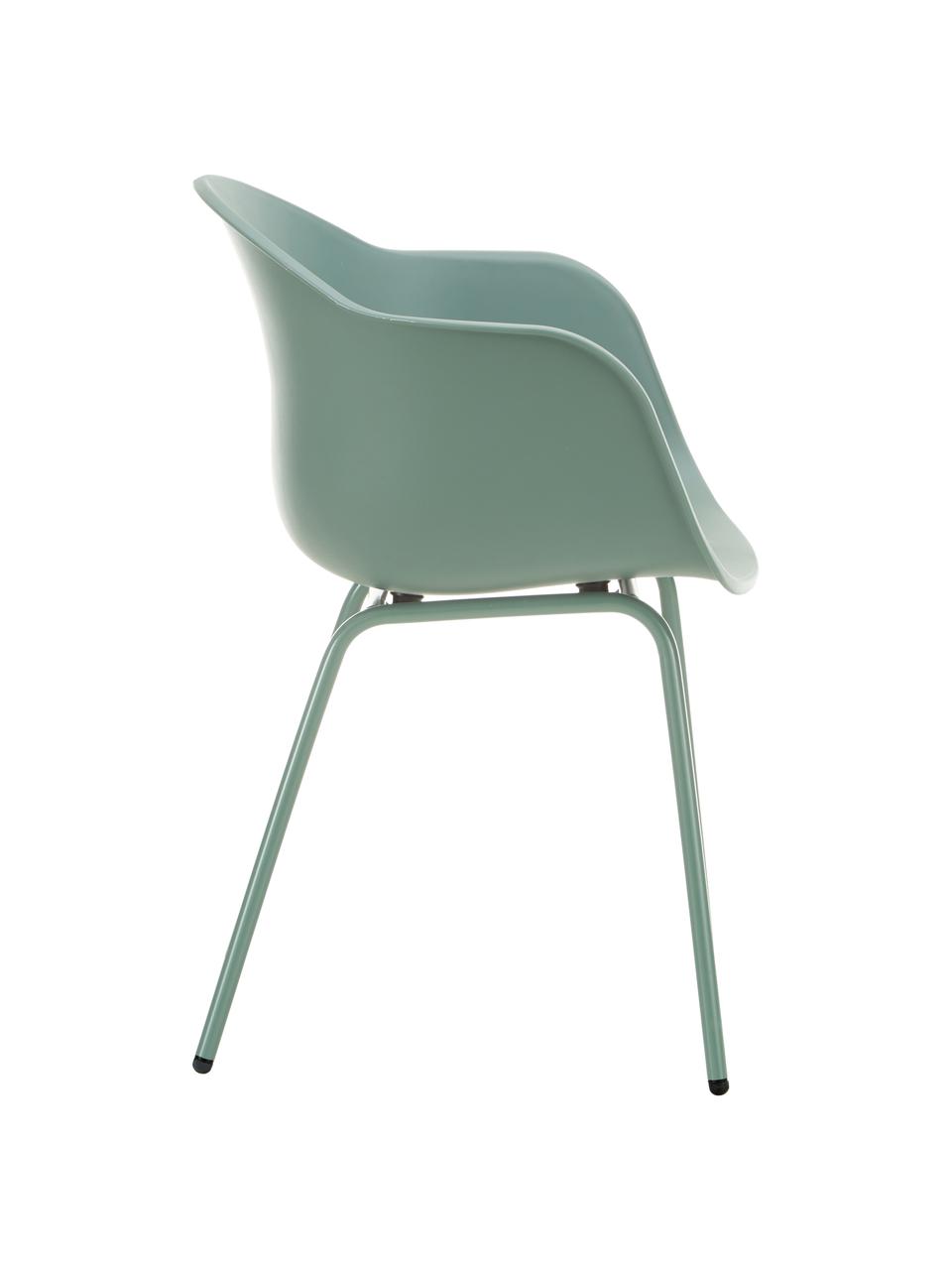 Záhradná stolička Claire, Zelená, Š 60 x H 54 cm
