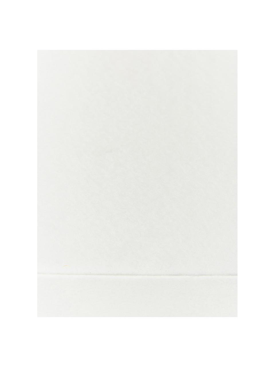 Antidérapant tapis My Slip Stop, Feutre en polyester avec revêtement antidérapant, Blanc crème, larg. 180 x long. 270 cm