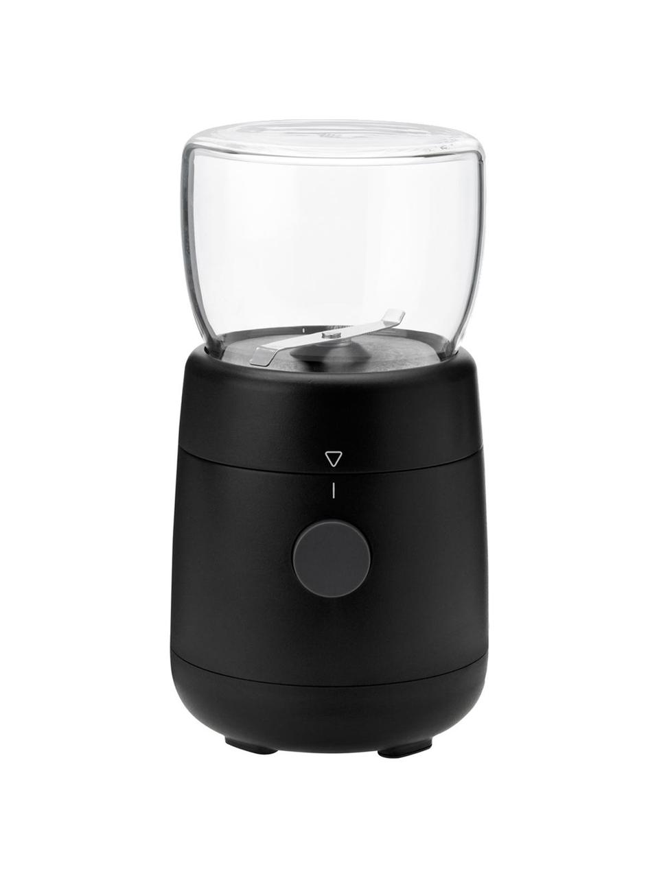 Koffiemolen Foodie, Houder: borosilicaatglas, Zwart, Ø 10 x H 18 cm