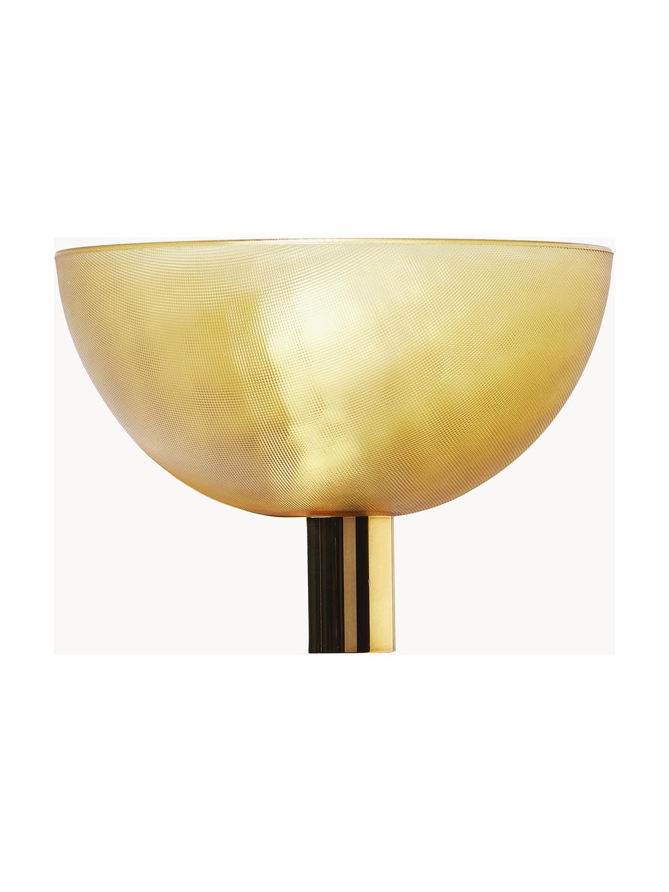 Stmívatelná LED nástěnné svítidlo Fata, Zlatá, Š 16 cm, H 17 cm