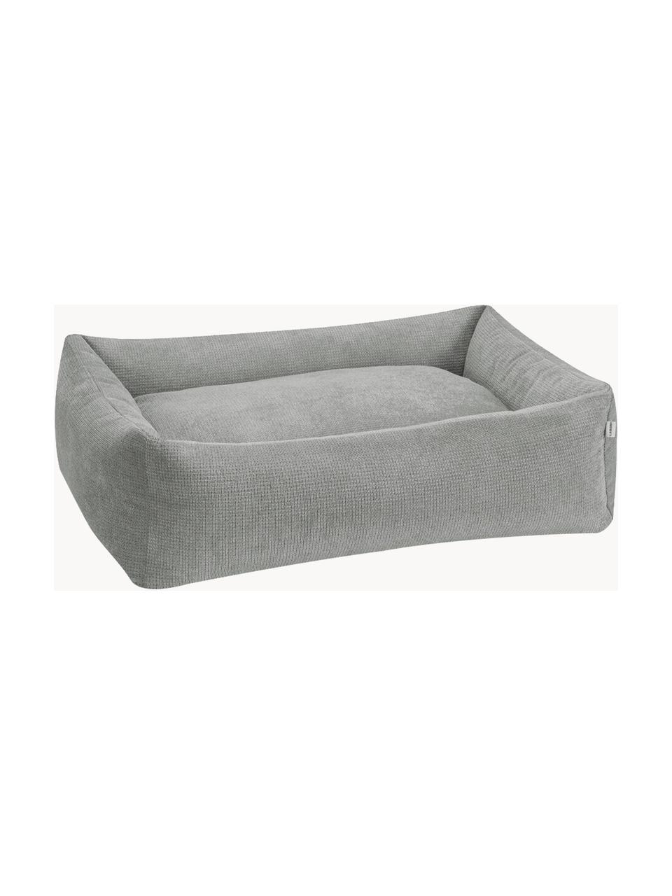 Hundebett Tudor, verschiedene Grössen, Bezug: 90 % Polyester, 10 % Nylo, Hellgrau, B 68 x T 55 cm