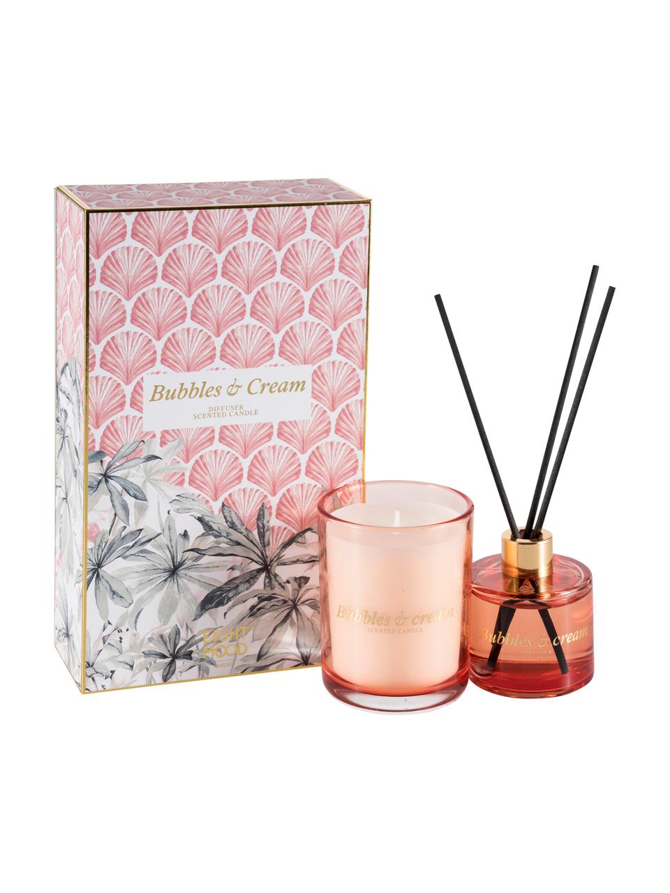 Diffuseur & bougie parfumée Allure (tubéreuse, jasmin, bois de cèdre) , 2 élém., Multicolore