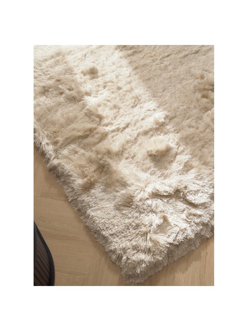 Třpytivý koberec s vysokým vlasem Jimmy, Slonová kost, Š 160 cm, D 230 cm (velikost M)