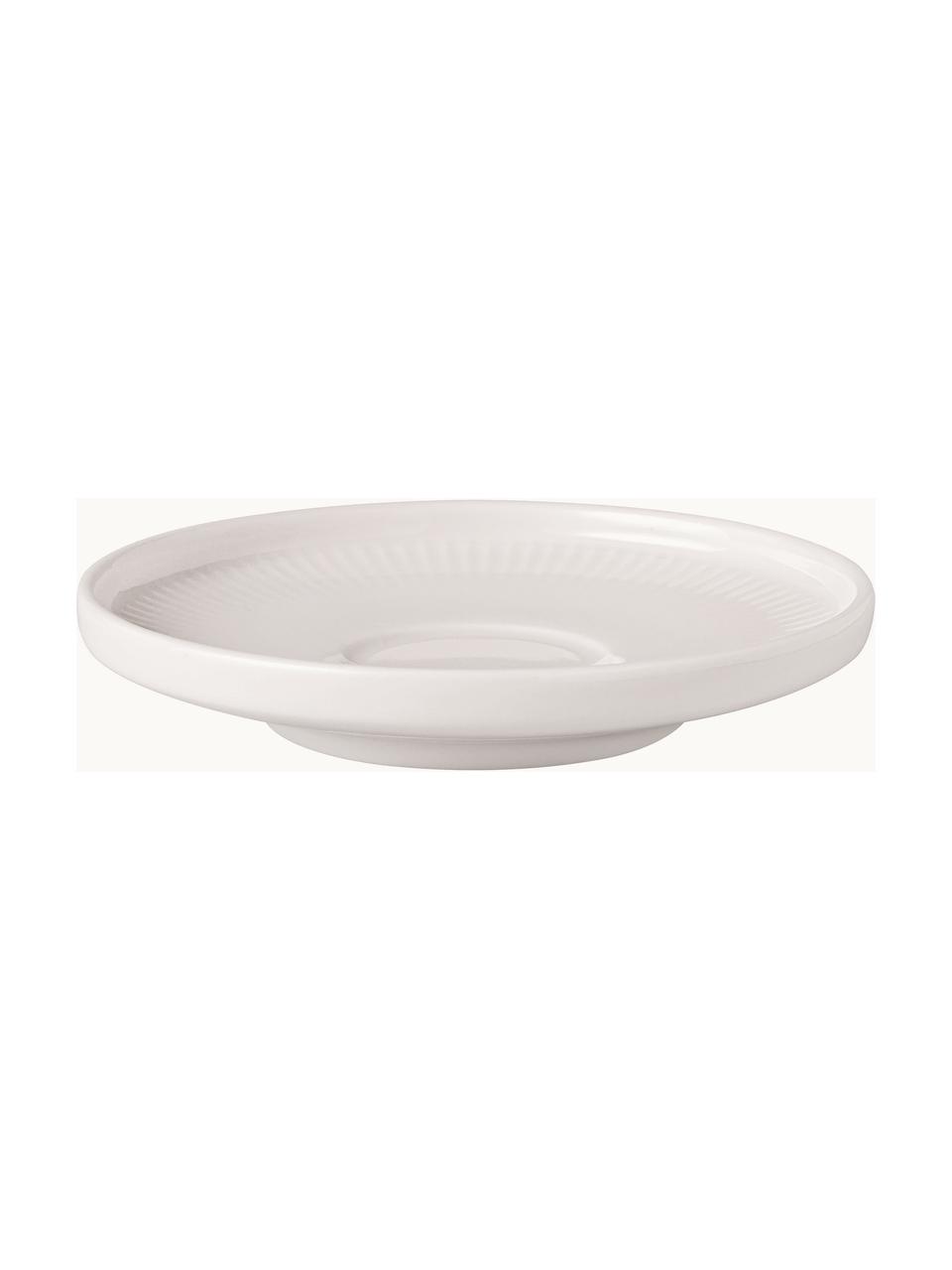 Sous-tasse en porcelaine Afina, Porcelaine Premium, Blanc, Ø 12 cm