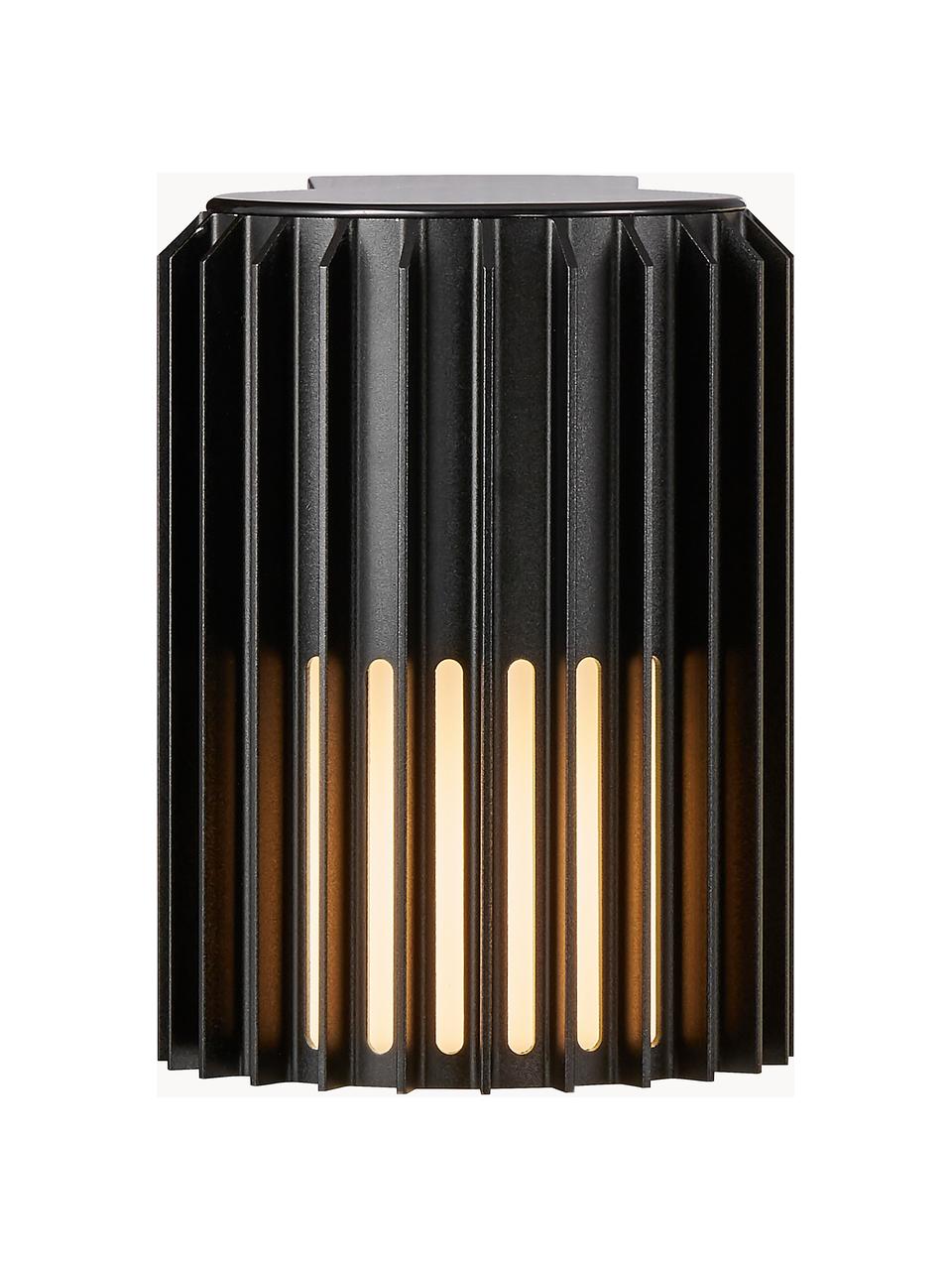Aussenwandleuchte Aludra, Lampenschirm: Kunststoff, Schwarz, B 17 x H 17 cm