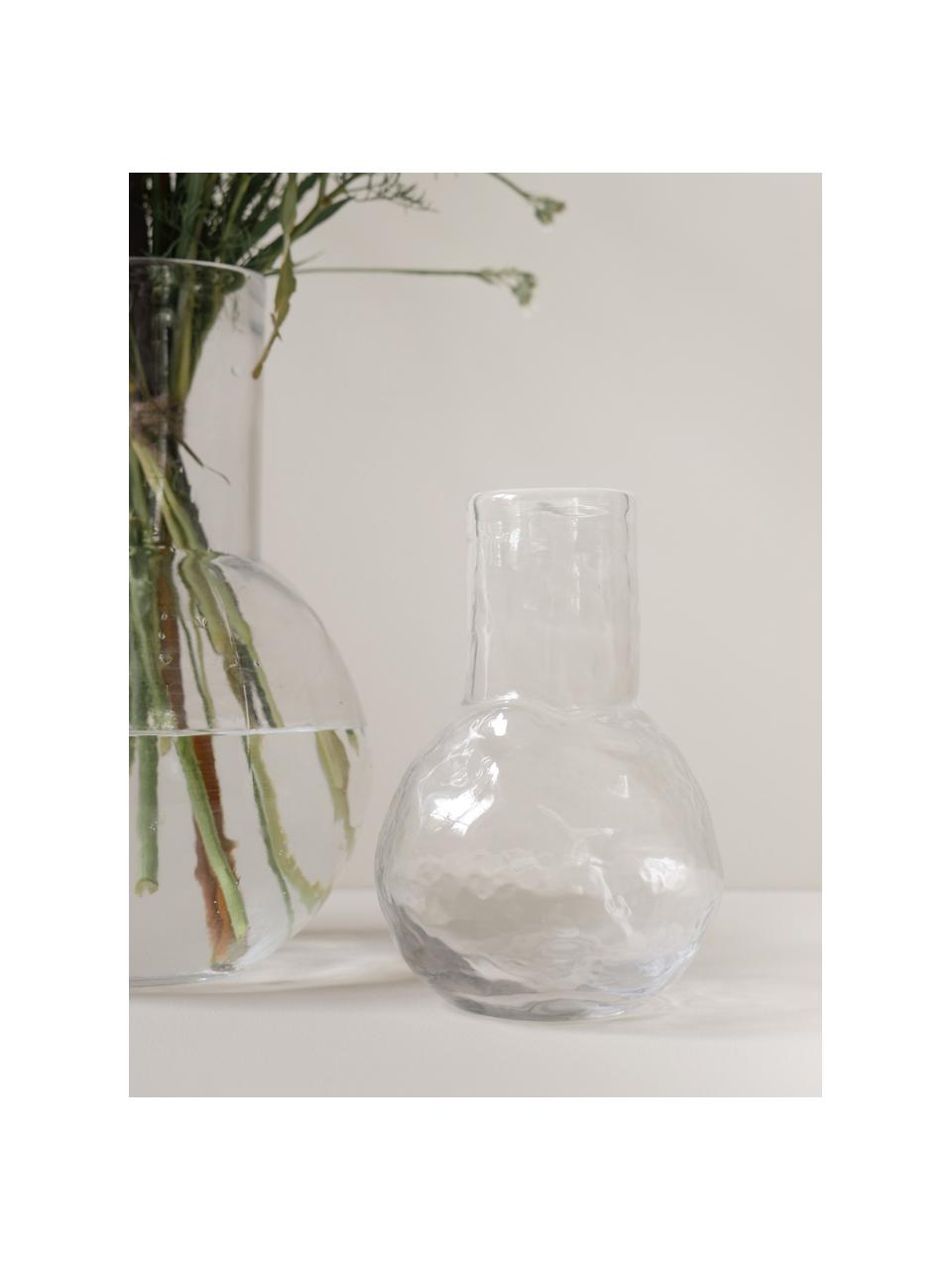 Glas-Vase Bunch, H 20 cm, Glas, Transparent, Ø 13 x H 20 cm