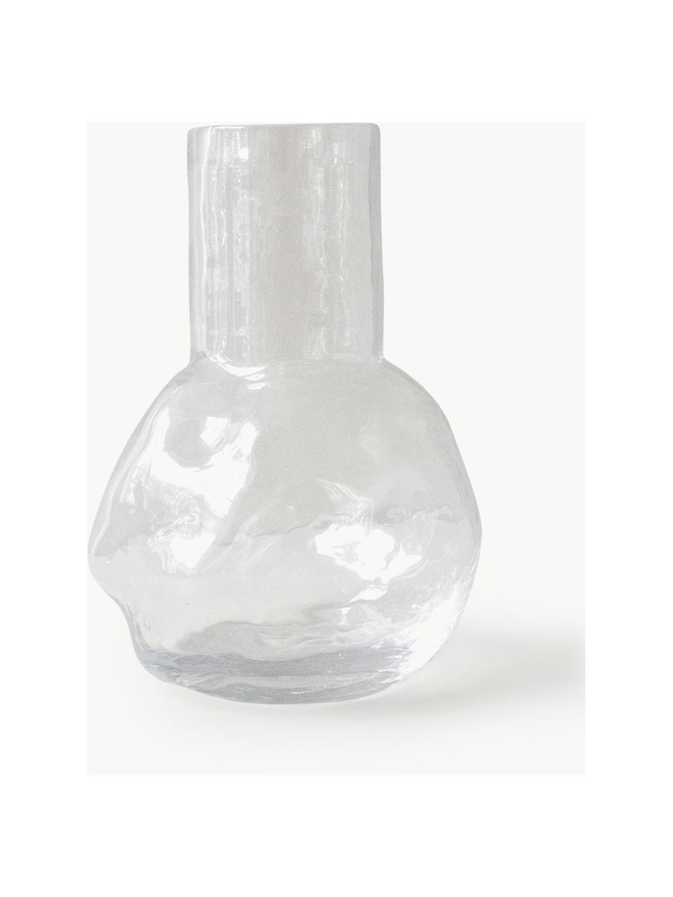 Glas-Vase Bunch, H 20 cm, Glas, Transparent, Ø 13 x H 20 cm