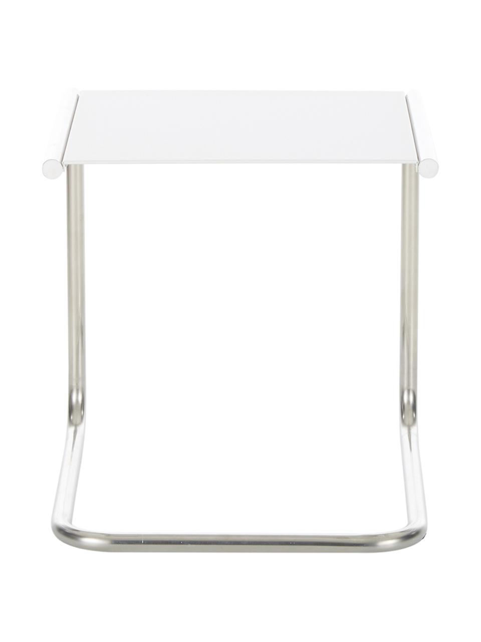 Table d'appoint de jardin Club, Blanc, aluminium