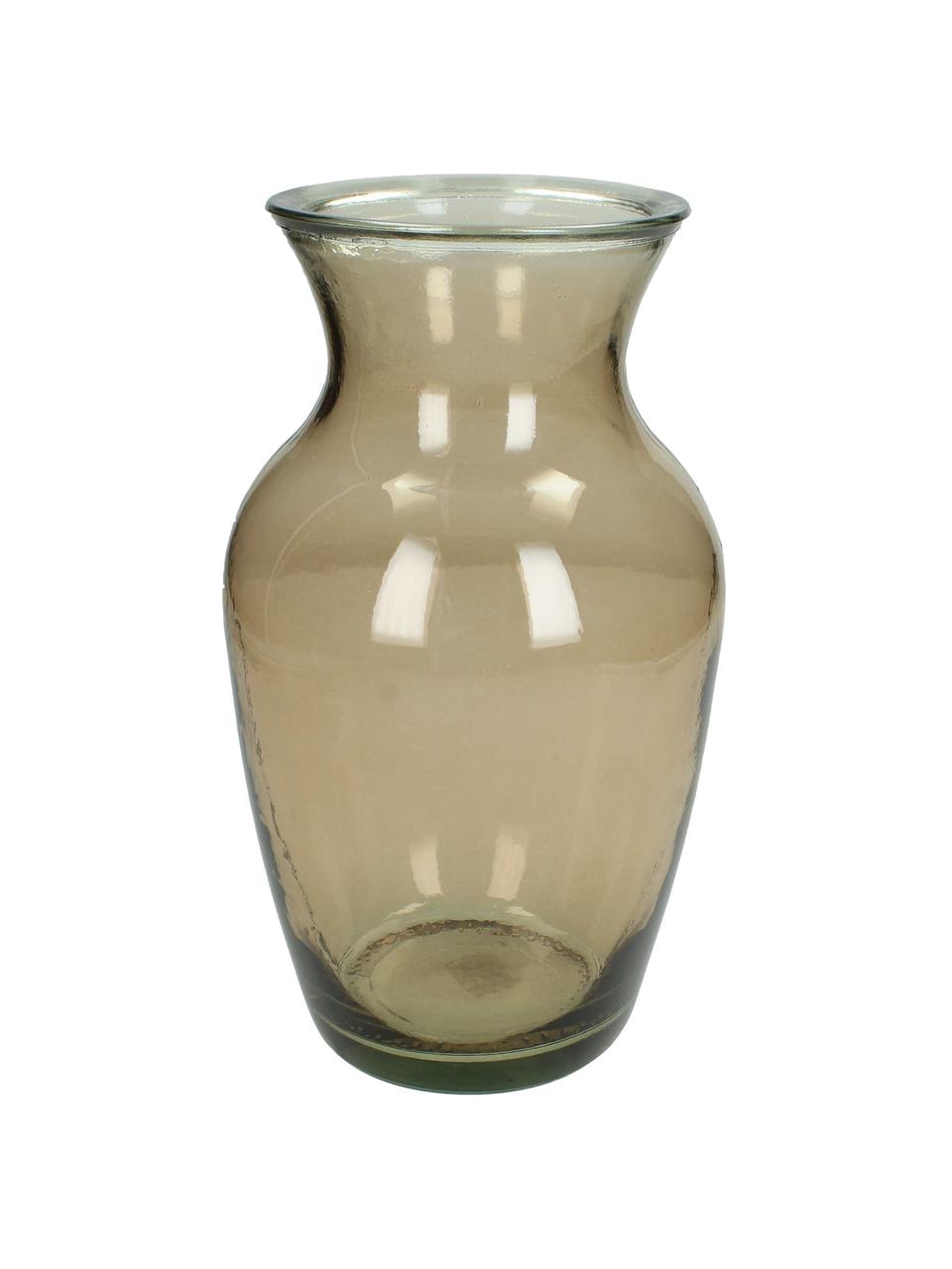 Vase en verre Alexandrine, Brun