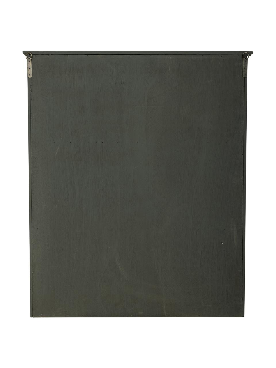 Vitrina de madera de abeto Tone, Estructura: madera de abeto, Verde oscuro, An 85 x Al 100 cm