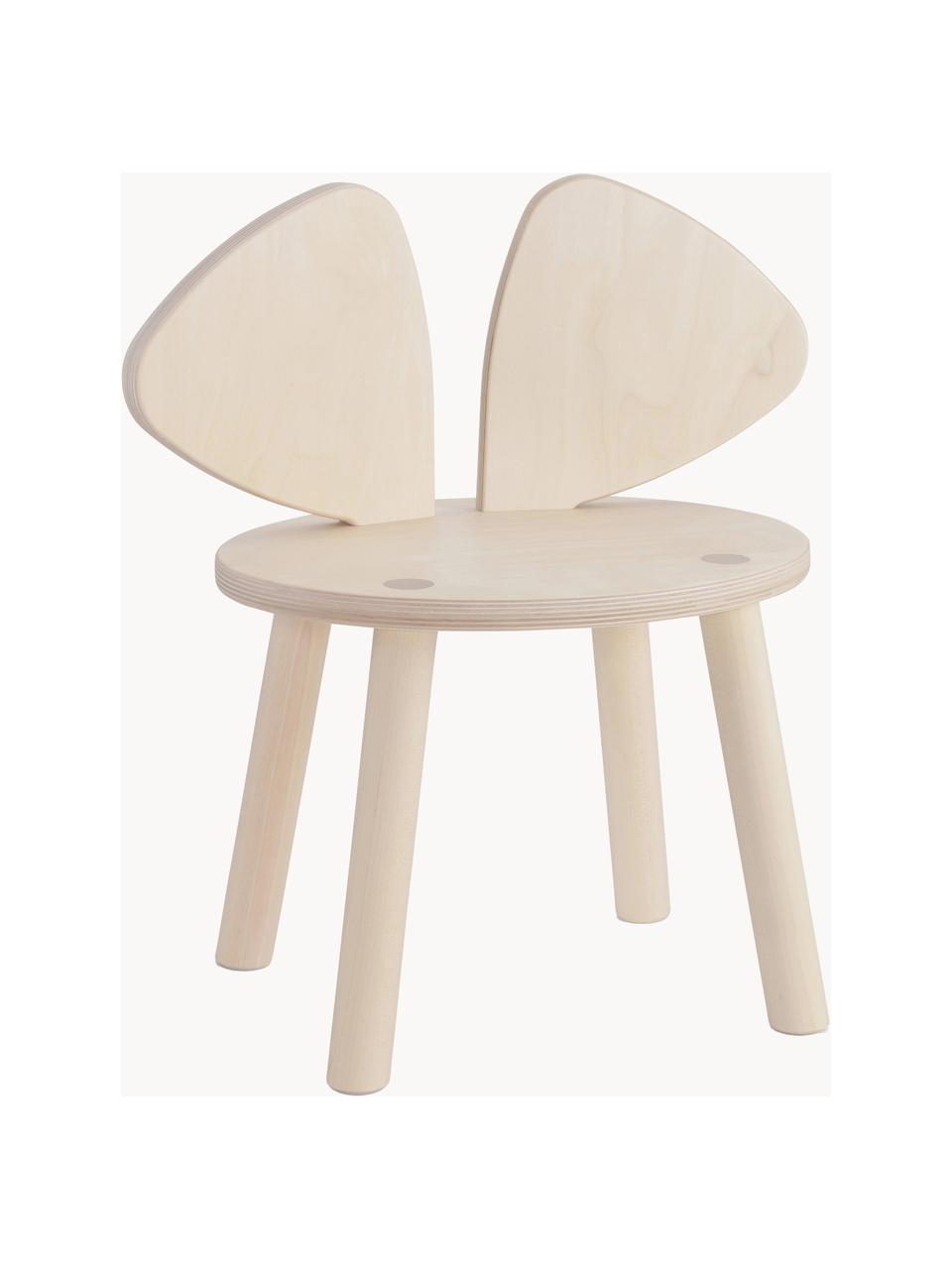 Chaise en bois pour enfant Mouse, Bois de bouleau

Ce produit est fabriqué à partir de bois certifié FSC® issu d'une exploitation durable, Bois de bouleau, larg. 43 x prof. 28 cm