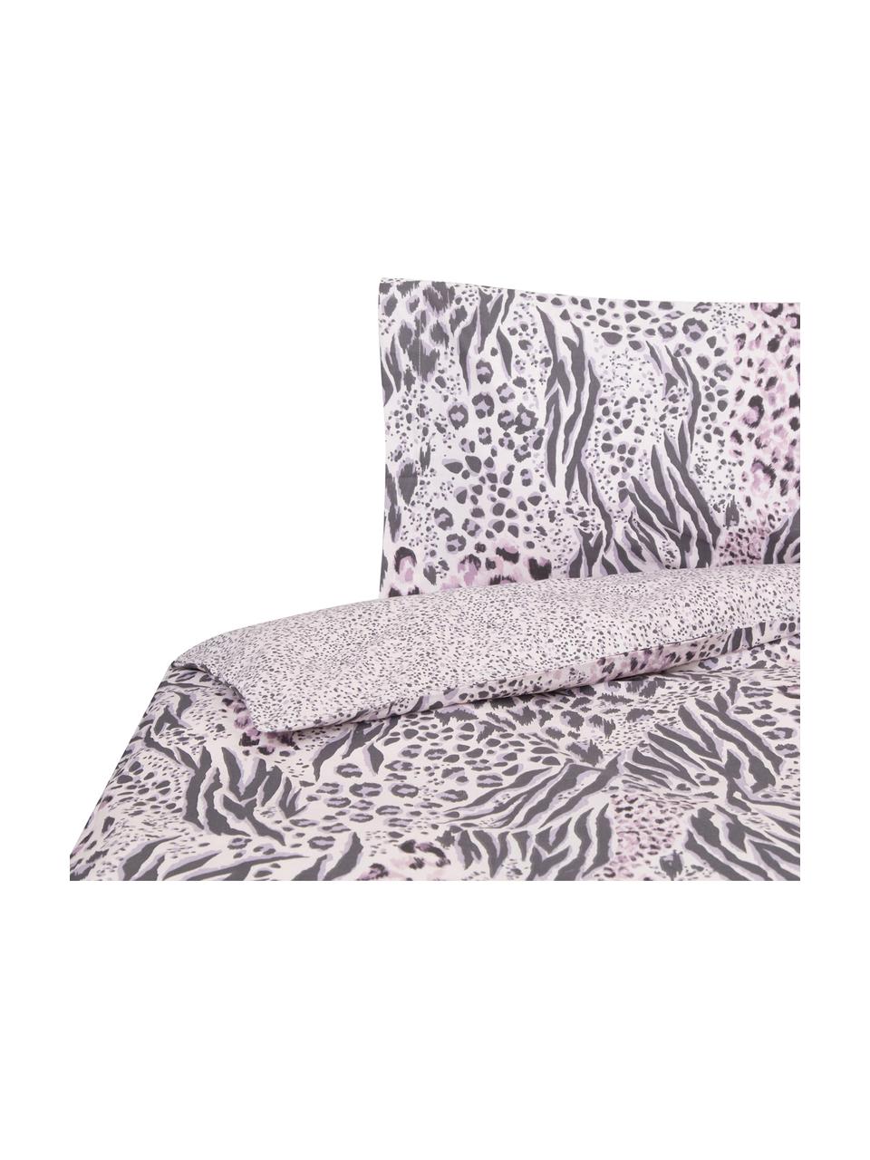 Funda nórdica Savannah, Algodón
El algodón da una sensación agradable y suave en la piel, absorbe bien la humedad y es adecuado para personas alérgicas, Tonos rosas, negro, Cama 180/200 cm (260 x 240 cm)