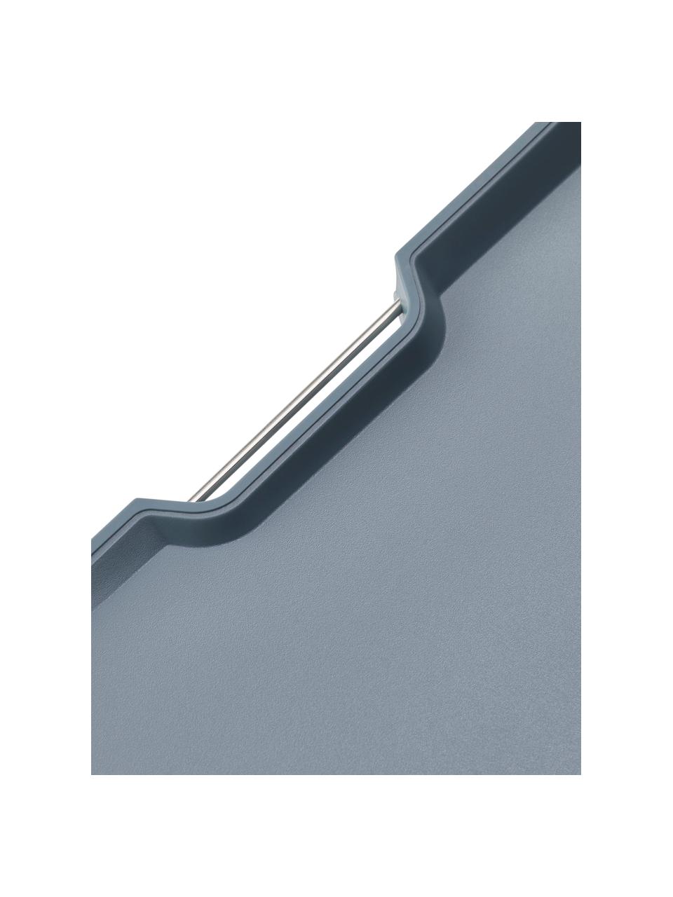 Planche à découper Cut & Carve, Polypropylène, Gris-bleu, larg. 33 x long. 47 cm