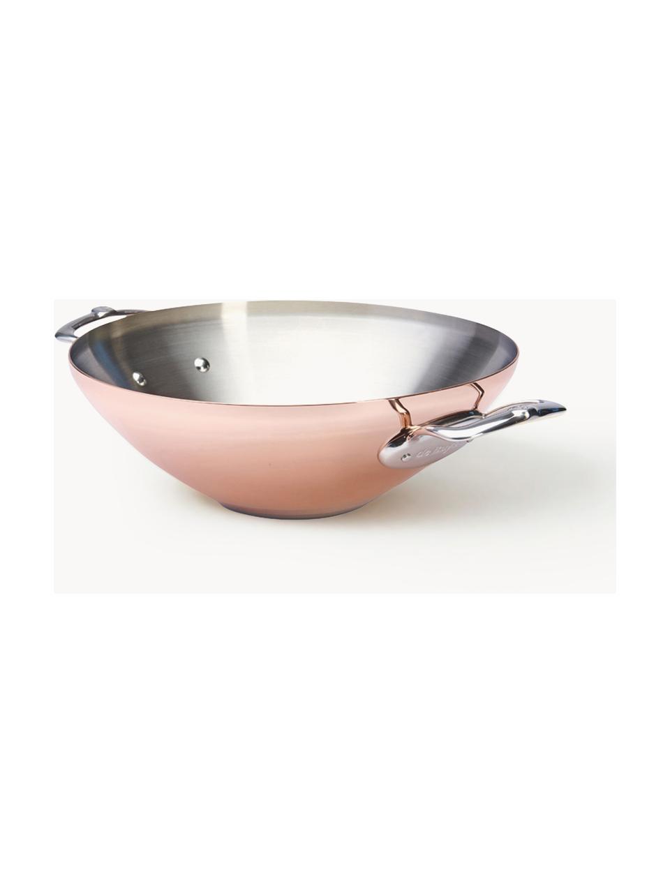 Wok z miedzi Prima Matera, Miedź, Odcienie miedzi, Ø 32 x W 13 cm