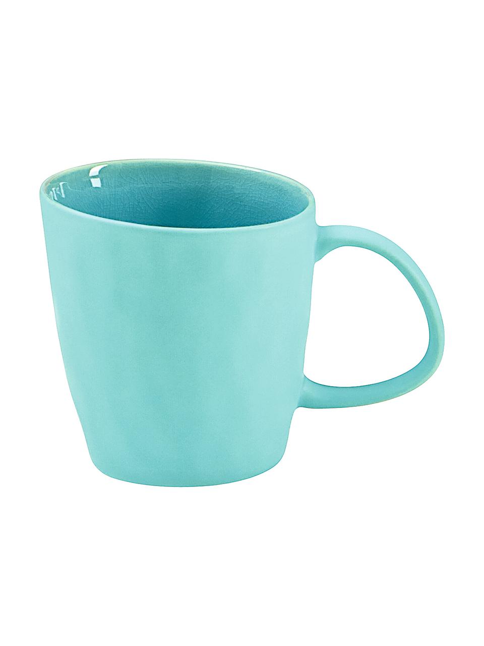 Tasse expresso porcelaine turquoise Plage, 2 pièces, Turquoise