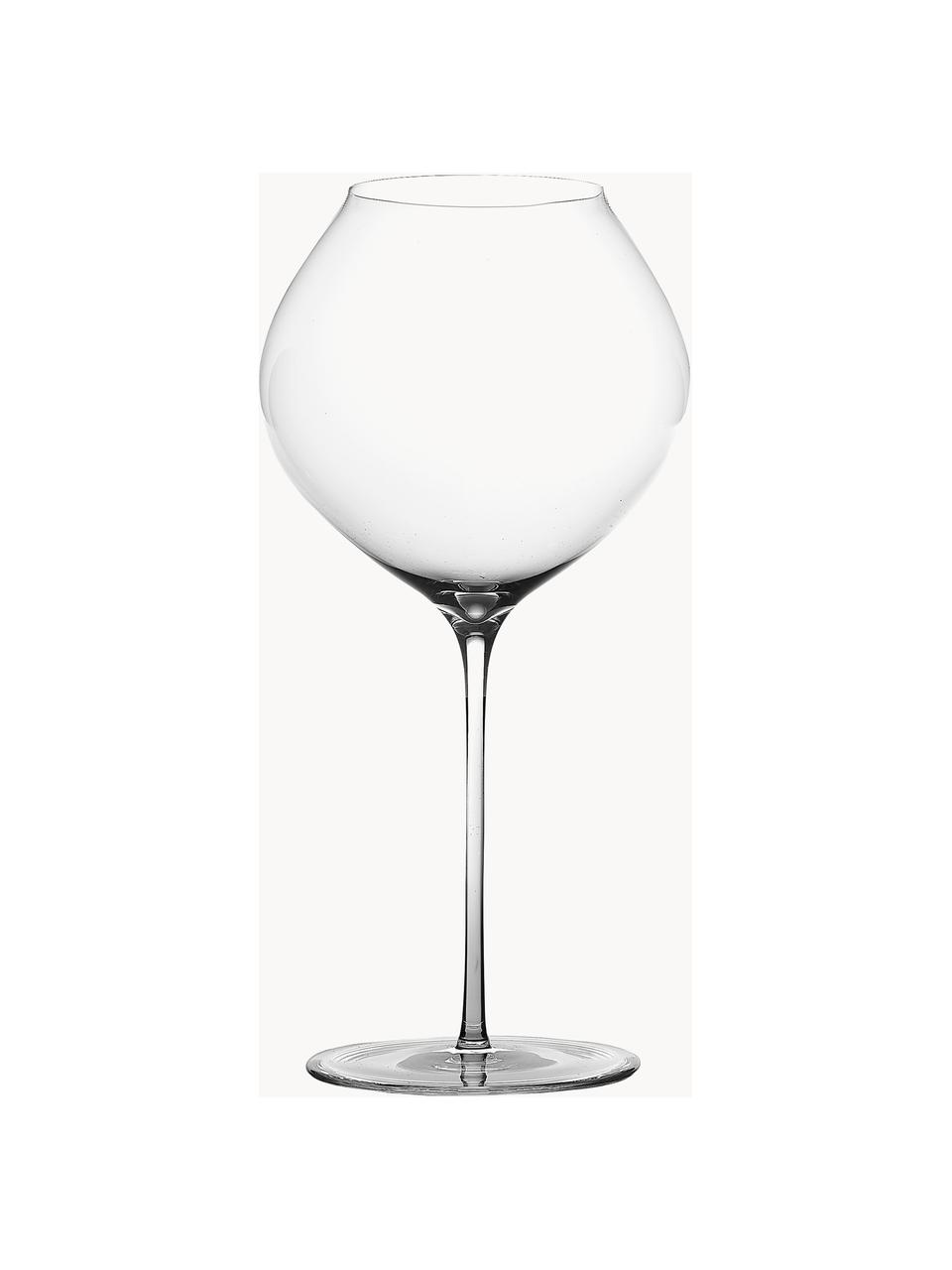 Copas de vino de cristal Ultralight, 2 uds., Cristal, Transparente, Ø 12 x Al 24 cm, 770 ml