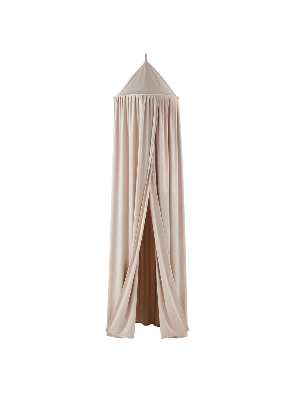 Betthimmel Savannah, 100% Polyester., Beige, Ø 55 x 240 cm