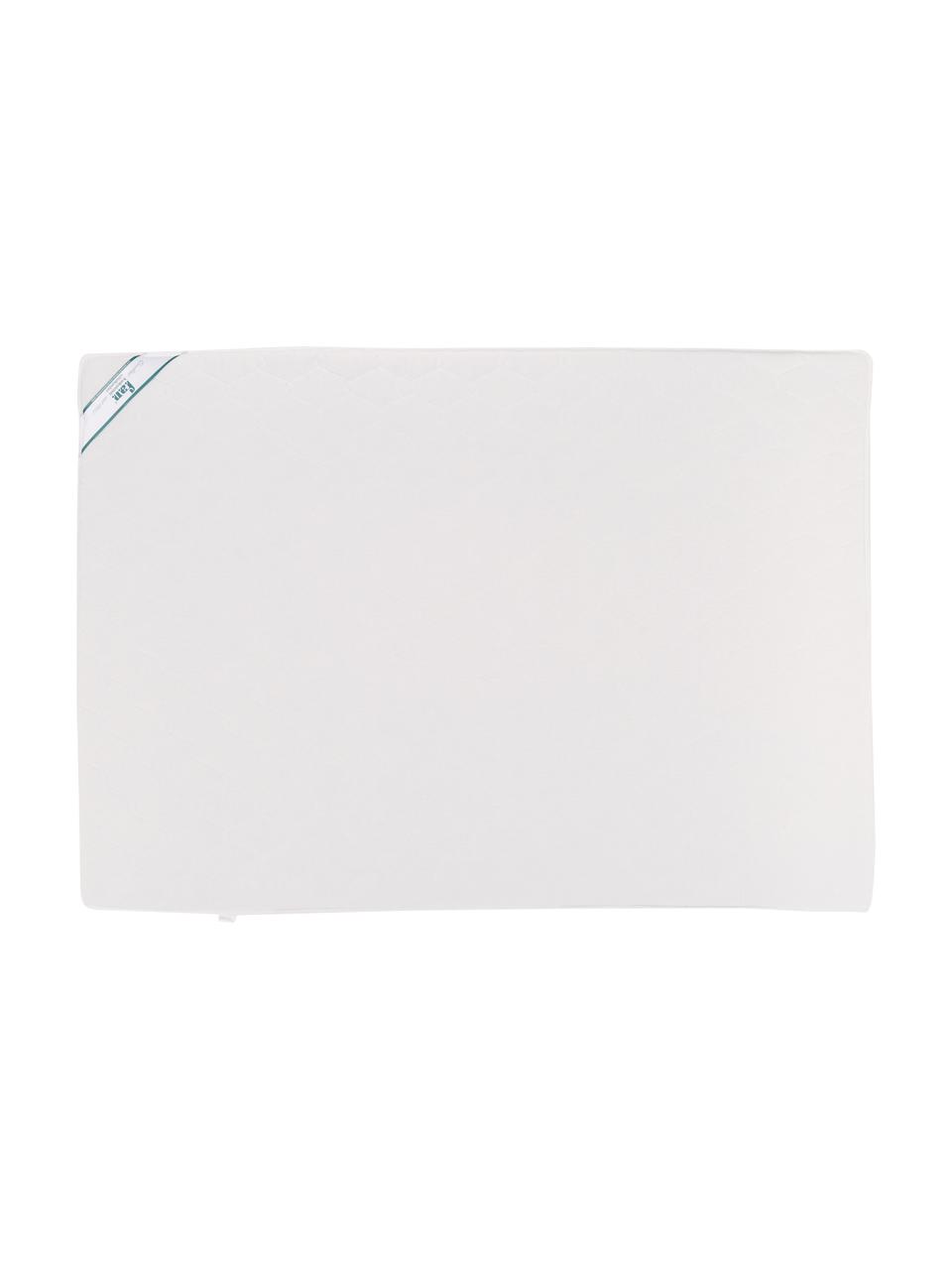 Materac 7-strefowy z zimnej pianki Vital, Tapicerka: podwójny jersey (100% pol, Tapicerka: , Biały, S 140 x D 200 cm