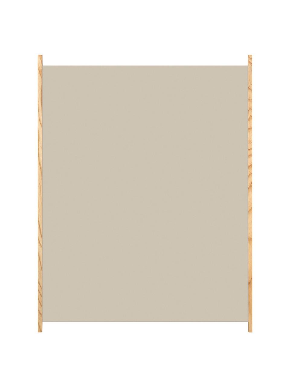 Magnetická nástěnka s dřevěným rámem Koreo, Béžová, Š 51 cm, V 66 cm