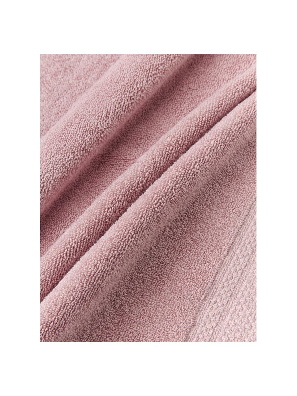 Serviette de toilette coton bio Premium, de différentes tailles, 100 % coton bio certifié GOTS (par GCL International, GCL-300517)
Qualité supérieure 600 g/m², Vieux rose, Serviette de toilette, larg. 50 x long. 100 cm, 2 pièces