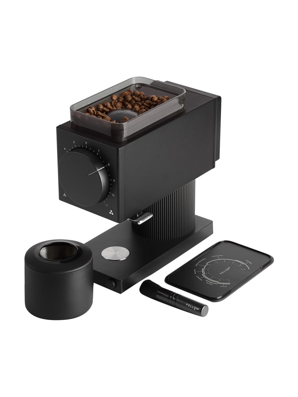 Elektrische koffiemolen Ode, Grinder: edelstaal, Zwart, B 10 x H 24 cm