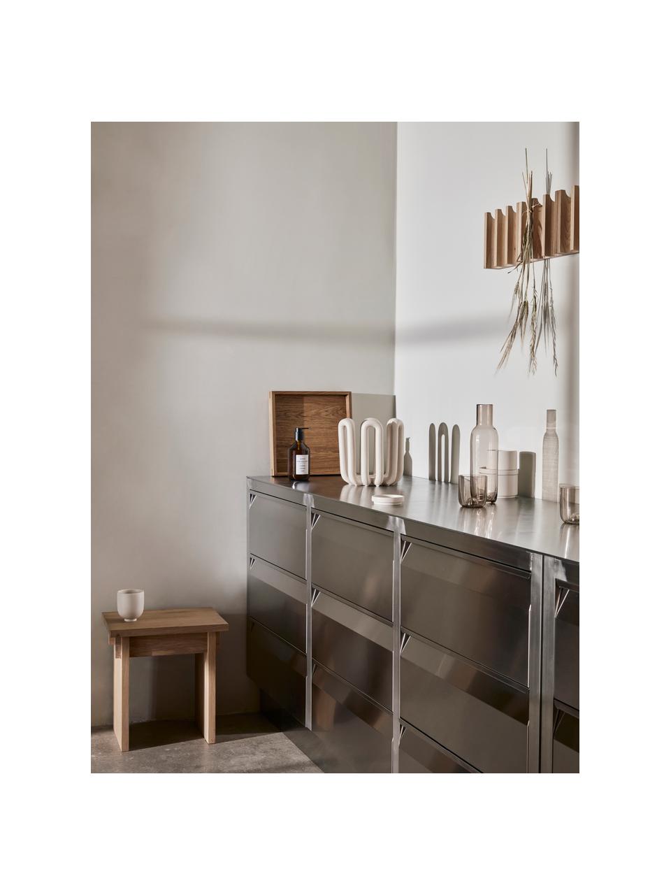 Perchero de pared de roble Column, Madera de roble, Roble, An 21 x Al 18 cm