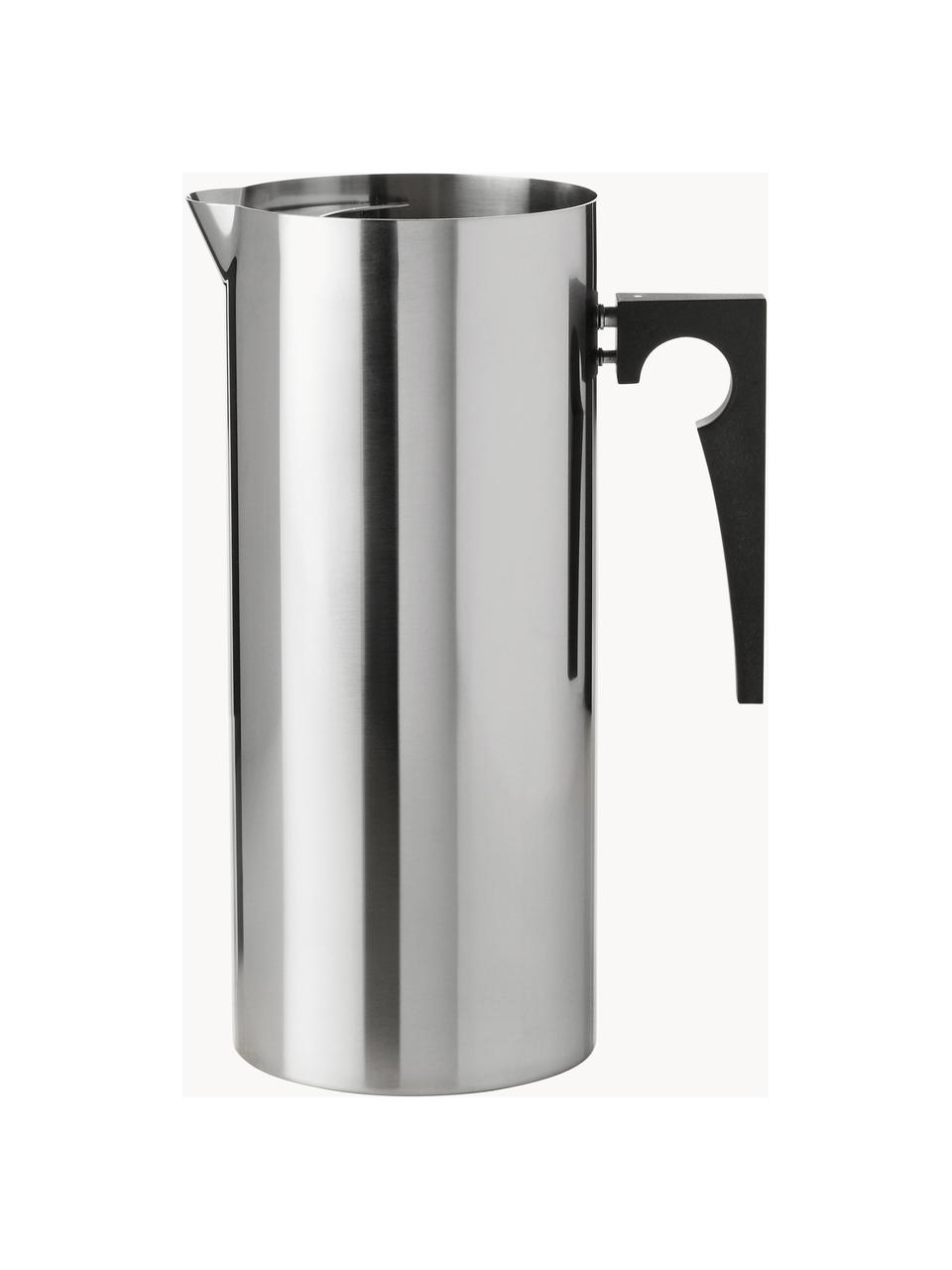 Jarra Arne Jacobsen, 2 L, Estructura: acero inoxidable, Plateado, 2 L