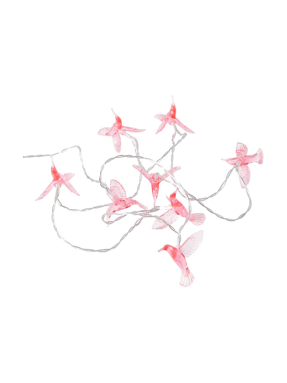Ghirlanda a LED a batteria Angels, 170 cm, Plastica, Trasparente, rosa, Lung. 170 cm