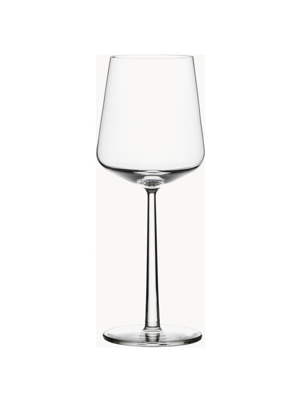 Weingläser Essence, 2 Stück, Glas, Transparent, Ø 7 x H 23 cm, 450 ml